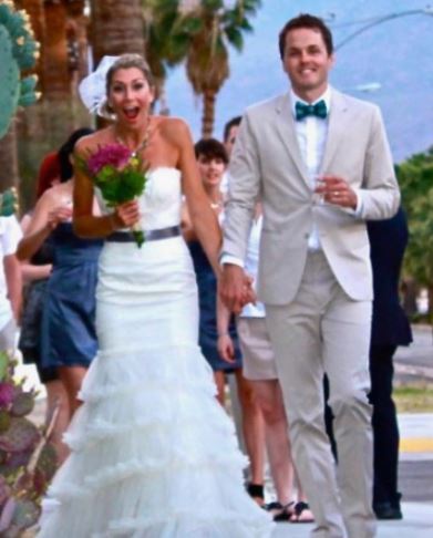 Lorie Campbell and Paul Campbell had a proper wedding in June 2011